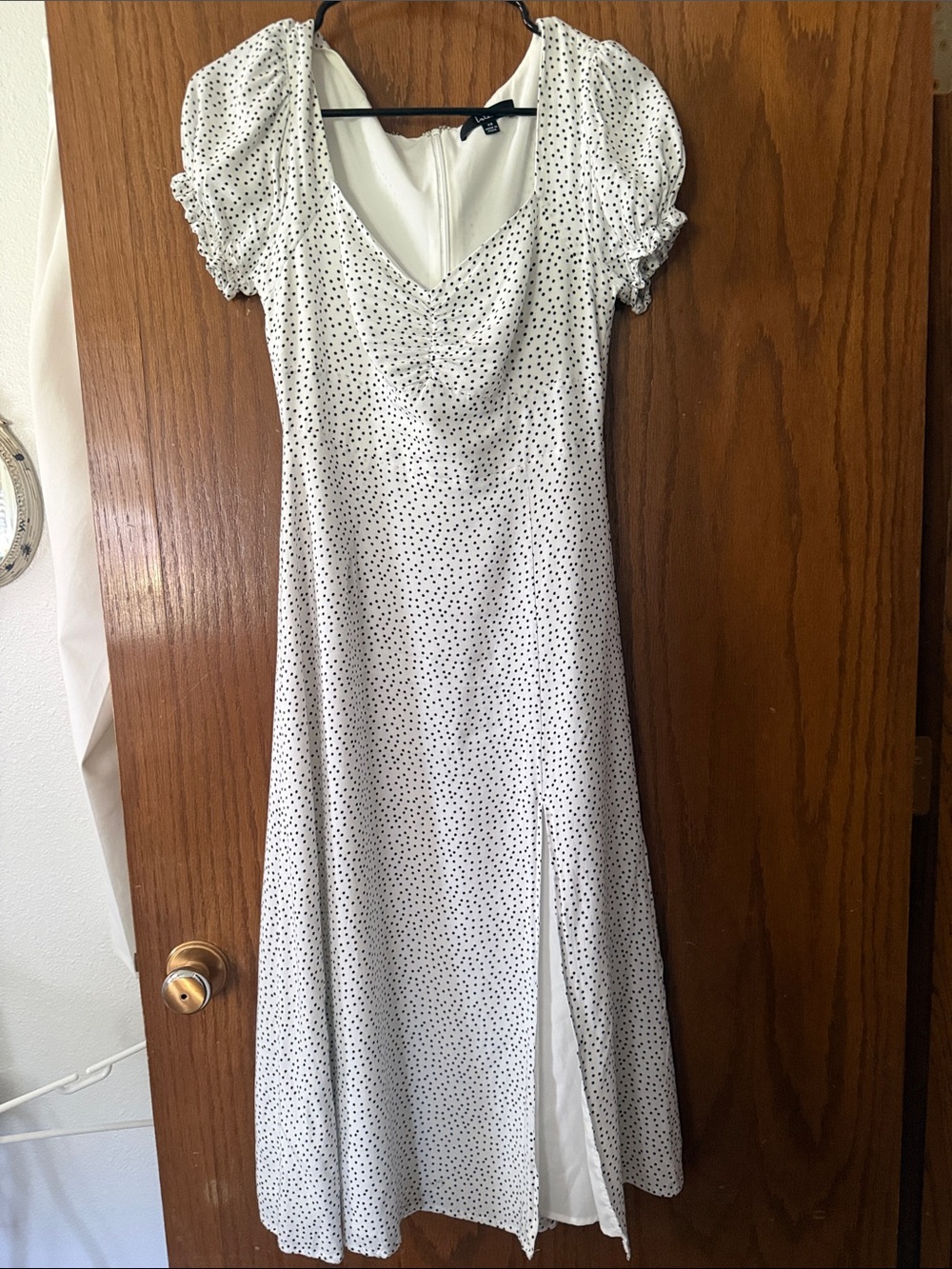 Lulus polka dot dress
